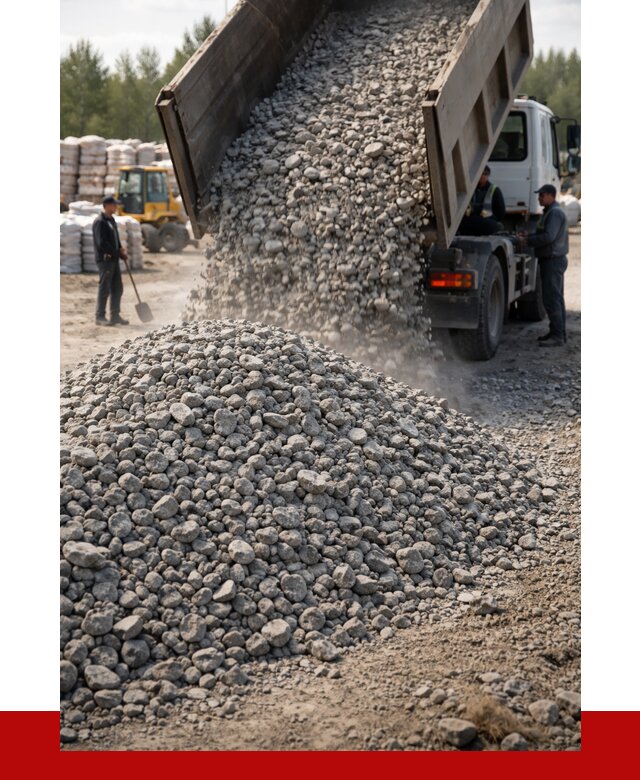 Бетонный щебень фракция 40-70 в Нефтеюганске от 1830 р. ПРОНЕРУДНфт