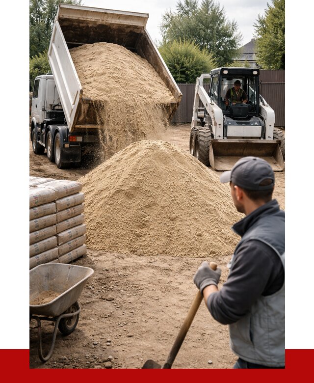 Мытый речной песок с доставкой в Нефтеюганске от 1474 р. | ПРОНЕРУДНфт