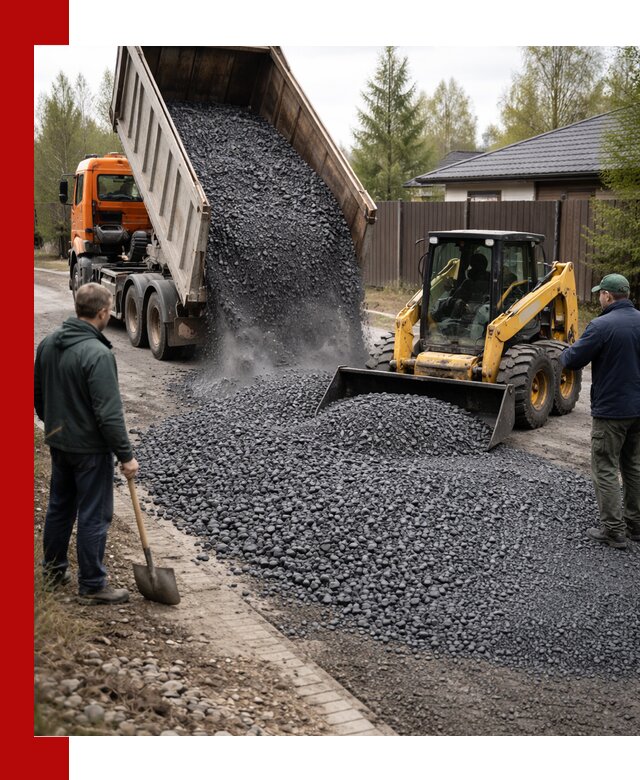 Крошка габбро с доставкой в Нефтеюганске для строительных работ